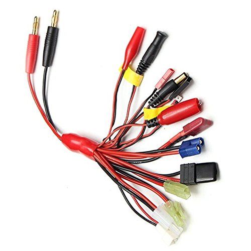 Preisvergleich Produktbild SHINA 14in1 Multi-Ladekabel 15CM Goldkontakt Universal Multifunktionsbilanz aufladenkabel Adapter XT60 EC3 TRX Sender Micro BEC partCore