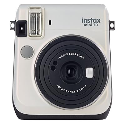 Fujifilm Instax Mini 70 - Instantané - objectif : 60 mm - blanc lune