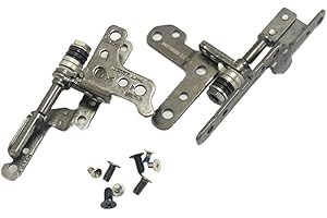 Gintai LCD Scharnier Set Links + Rechts Ersatz für Lenovo Ideapad 5-15IIL05 81YK 5-15ARE05 81YQ 5-15ITL05 82FG,mit 8 Schrauben