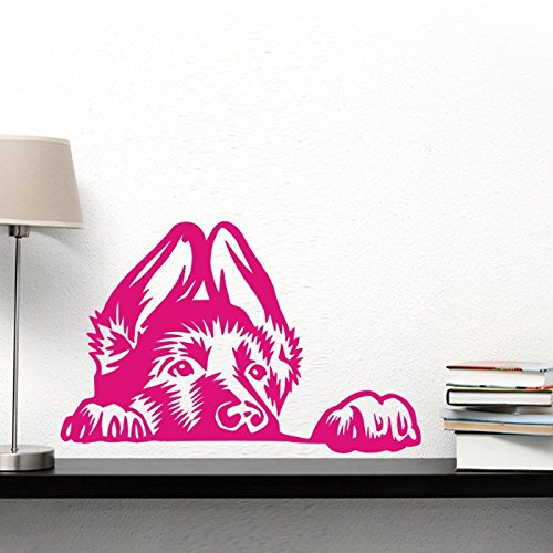 Adhesivo, diseño de perro de Katrina Perro pastor alemán Alsatian vinilo adhesivo
