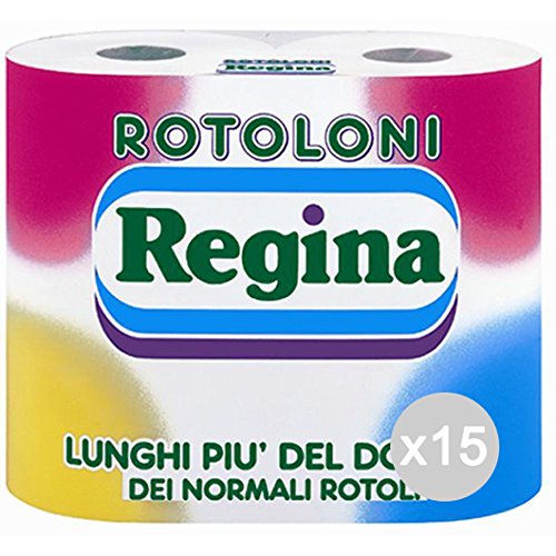 Preisvergleich Produktbild Set 15 Regina Toilettenpapier 4 Handtuchrolle verziert Handtuchrolle Medizinische Bäder