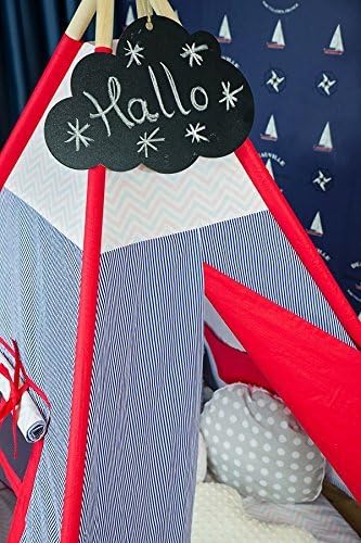 Tipi Tent Teepee Wigwam for children Handmade play tent indoor and outdoor (5 pieces)
