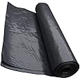 Heavy Duty Black Polythene Sheet - DPM 125 mu - 500 Guage - 4m x 25m Roll