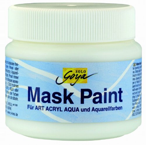 Solo Goya 86361 - Mask Paint für Aquarellmalerei und Art Acryl Aqua 150 ml