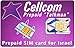 Produktbild CELLCOM Israel Prepaid SIM-Karte Regular & Micro Größe 2 in1 & # x2666; New & aktiviert & # x2666; bereit für Verwendung mit gratis eingehende Anrufe und SMS & # x2666; inkl. SIM-Karte Fall & # x2666; iPhone Pin & # x2666; ENGLISH Benutzerhandbuch