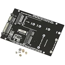 Tobo 2 in 1 Combo NGFF M.2 SATA & mSATA SSD to 2.5inch SATA3.0