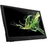 Acer PM (PM161Qbu) 40 cm (15.6 in) IPS Portable Monitor Mat (USB3.1 Type C, FHD 1920x1080, 60Hz, 220 Nits)
