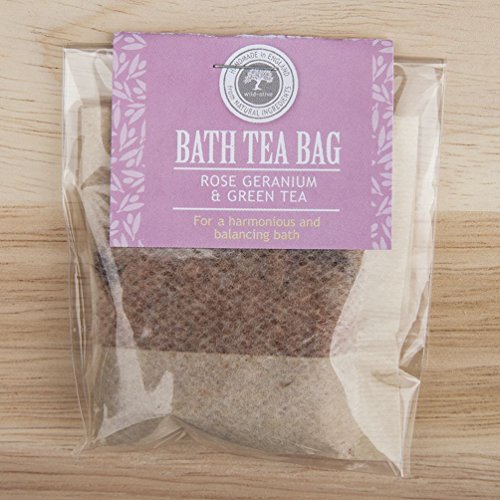 Bath Tea Bags (Rose Geranium & Green Tea)
