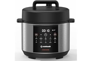 Nutricook Smart Pot Electric Pressure Cooker, 4L Capacity, 900W, 11 Cooking Programs, Dishwasher-Safe, Food-Grade Stainless Steel Pot,Built-in Safety Features,NC-SP150, 2 Year Limited Warranty