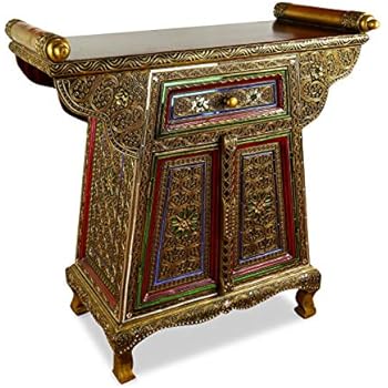 Asiatika-Online.de KOMMODE Schrank Buddha Asien 1 TÜR Asia MÖBEL Asien