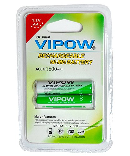 SaleOnTM VIPOW AA Rechargeable Battery 1600mah-495 RS.249.00