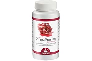 ‎DR. JACOB'S Dr. Jacob's Granaprostan Ferment 100 Kapseln I hohe Bioverfügbarkeit I Granatapfelmuttersaft-Extrakt, lebend fermentiert, gefriergetrocknet