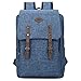 Produktbild Joyousac Backpack Canvas Laptop Bag Water Resistant School Bag for Unisex Students Blue