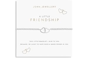 Joma Jewellery A Little Silver Plated Friendship Bracelet
