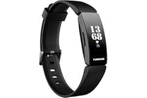 FunBand kompatybilny z Fitbit Inspire & Fitbit Inspire HR bransoletka, miękka silikonowa opaska regulowana, zamienna opaska sportowa akcesoria do smartwatcha Fitbit Inspire & Inspire HR