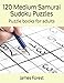 Produktbild 120 Medium Samurai Sudoku Puzzles: Puzzle books for adults (Sudoku Samurai Brain training, Band 7)
