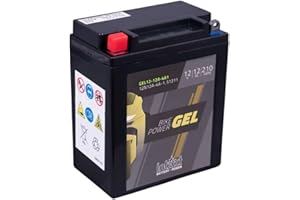 ‎INTACT intAct - GEL MOTORRADBATTERIE Bike-Power GEL12-12A-4A1. Ersetzt 12N12A-4A-1. Motorradbatterie 12Ah 210A. Maße: 135x81x161mm. Mit bis zu 30% mehr Startleistung.