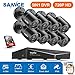 Produktbild SANNCE 720P HD CCTV Videoüberwachung System 8CH HDMI DVR Recorder mit 8 Outdoor 720P 1MP Überwachungskamera Set für Innen und Außen, 1TB Festplatte, 20M IR Nachtsicht
