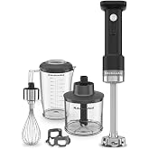 KitchenAid Go 5KHBRV05BM Aksesuarlı El Blenderı Bataryasız Siyah