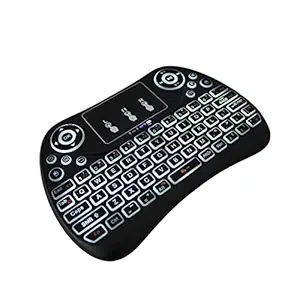 Tobo - Mini Wireless Keyboard, Multi-Media Portable Handheld Keyboard with Touch pad Mouse.