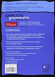 Image de Exercices de grammaire en contexte, niveau intermédiaire (Corrigés)