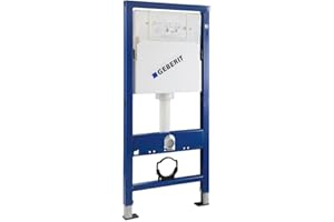Geberit Vorwandelement Duofix Basic, 458103001, Trockenbauelement für Wand-WC, Spülkasten UP 100/Delta, 21149 9