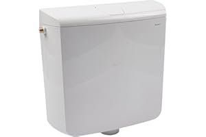 Geberit SCACAS0010CA AP110 Spülbox, Stopptaste, 9 l, Weiß