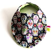 Bavoir bébé têtes de mort