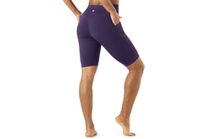 LAPASA Short de Sport & de Yoga Femme Legging Court Cycliste Fitness Gym Pilates Taille Haute Gainant Amincissant L52A1/B1