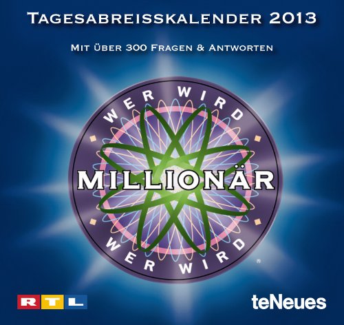 Wer wird Millionär 2013 Tagesabreißkalender
