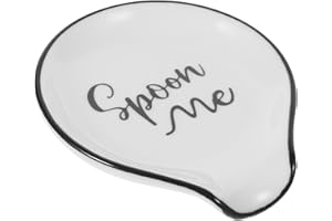 Cabilock Reposa Cucharas Cocina De Cerámica Soporte Utensilios Cocina para Cucharas, Soporte De Utensilios