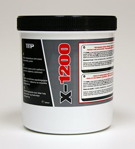 High temperature anti-seize paste | 450grm | anti seize compound | for easy assembly and disassembly | reduces friction in threaded and press fit connections | effective up to 1200 degrees Fahrenheit