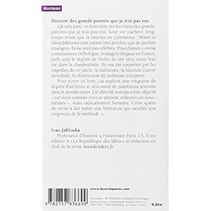 Histoire des grands-parents que je n'ai pas eus. U Livre en Ligne Histoire des grands-parents que je n'ai pas eus. U Livre en Ligne - Telecharger Ebook