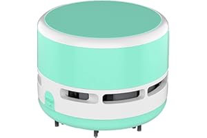 FineInno Mini Crumb Aspirateur Portable Bureau Sweeper sans Fil Multifonction Maison, Bureau, Voitures (sans Batterie Inclus) (Bleu)