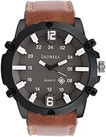 Laurels Hulk Analog Black Dail Men's Watch