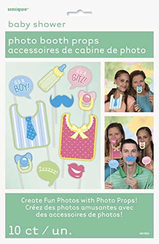 10 lustige Baby-Party / Baby-Shower Foto-Requisiten
