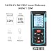 Produktbild SNDWAY SW-E150 150 Mt Handheld Laser Entfernungsmesser Entfernungsmesser Trena Laser-entfernungsmesser Laser-maßband Entfernungswerkzeug (Farbe: Schwarz & Blau)