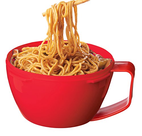 Sistema 1109 Mikrowellen-Nudelkocher 940 ml, rot - 6
