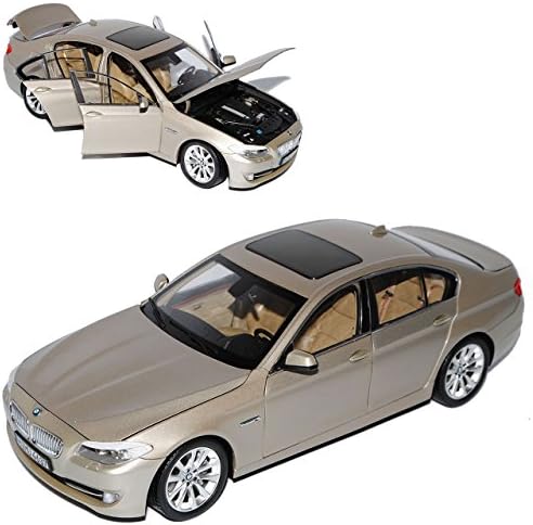 BMW 5er F10 Gold Limousine Ab 2010 1/18 GTA Welly Modell Auto
