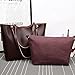 Produktbild Mkxiaowei Große Umhängetasche, Dame Ein-Schulter Tasche, Tasche Griff an der Oberseite, Damen Umhängetasche, Damen Handtasche Satz