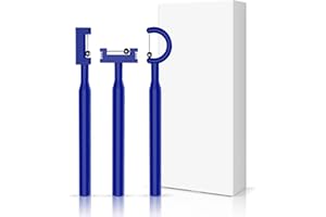 ANKROYU 3 Pezzi Set Di Strumenti per L'allenamento Della Punta Della Lingua, Kit Di Sollevamento per La Lateralizzazione Della Punta Della Lingua in Pp per L'allenamento Dei Muscoli Orali