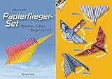 lenkdrachen fliegen sylt  Papierflieger-Set: Abreißen, falten, fliegen lassen. Buch und bedrucktes Faltpapier
