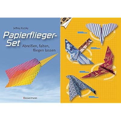 Pdf Papierflieger Set Abreißen Falten Fliegen Lassen