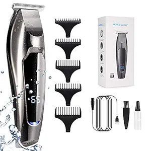 JALIYA Professional Electric 0.1mm Detail Cutting Fast Charging Car Hair Trimmer Set (Black)