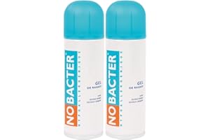 AOBBIY Nobacter Gel de Rasage Lot de 2 x 150 ml