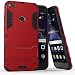 Produktbild Huawei P8 Lite 2017 Hülle,Stoßfest Etui Hülle für Huawei P8 Lite 2017, LTWS 2 in 1 (TPU Series) Huawei P8 Lite 2017 Dual Layer Hybrid Handyhülle Drop Resistance Handys Schutz Hülle mit Ständer für Huawei P8 Lite 2017 (Red)