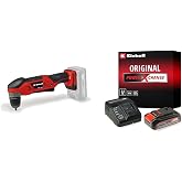 Einhell TE-AD 18 Li - Solo, Ak&uuml;l&uuml; Dik A&ccedil;ılı Vidalama ve Einhell 18V 2,5 Ah PXC Starter Kit (Başlangı&ccedil; Seti)