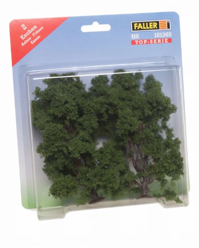 Preisvergleich Produktbild 181365 - Faller - 2 Eschen Top Serie ca. 14 cm
