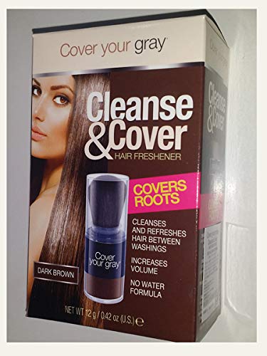 Cover Your Gray Cleanse y ambientador, color marrón oscuro