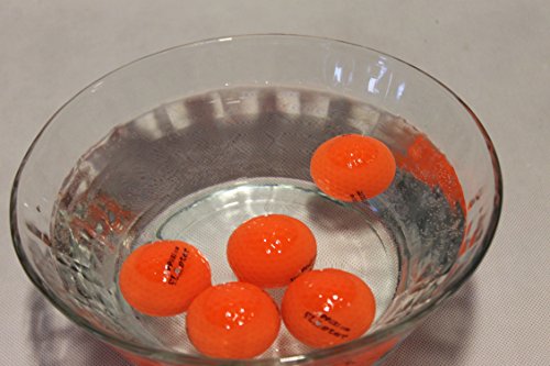 A99-Floating-Golf-Ball-Floater-Float-Water-Range-12pcs-Orange